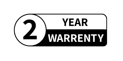 2 year Warranty graphic